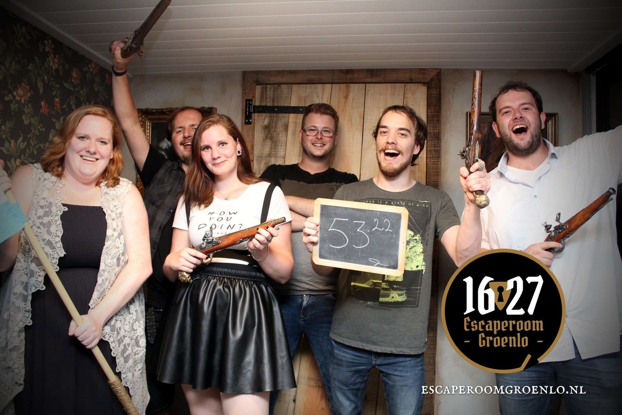 escaperoom groeno vriendengroep